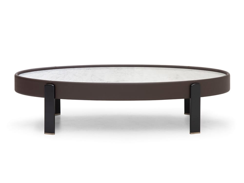 Мраморный овальный низкий журнальный столик Formitalia Кин ARCH-00152280