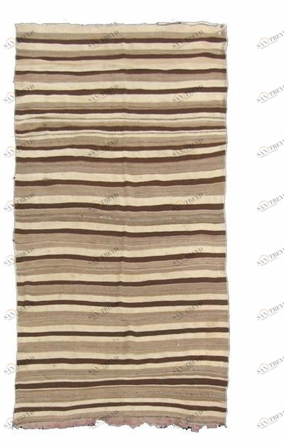 AFOLKI Ковер из шерсти в прямоугольную полоску Kilim Ta130be