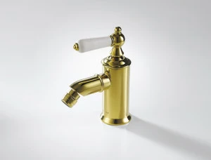 Смеситель для биде, покрытие золото ART F375109G bravat