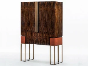 OAK Барная стойка из черного дерева со встроенной подсветкой Milano collection Sc5001