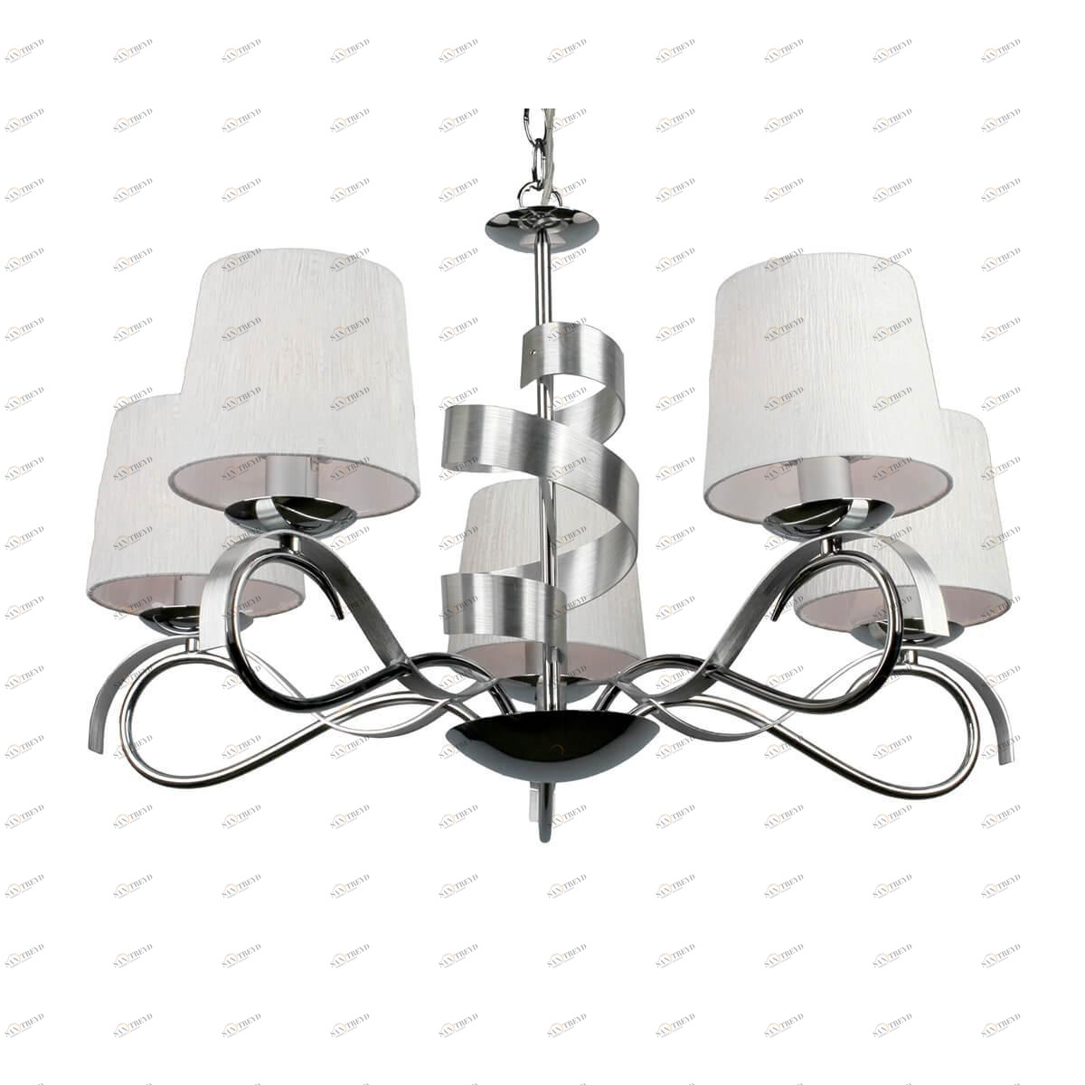 Подвесная люстра Omnilux OML-60103-05 OMNILUX ДИЗАЙНЕРСКИЕ 185486 Белый 