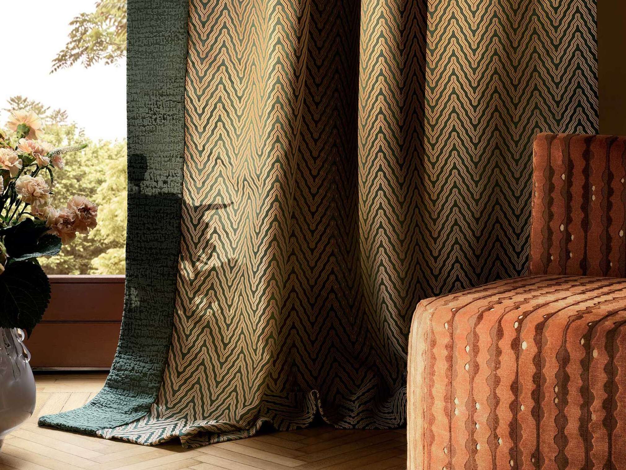 Trevira® CS ткань для штор Élitis BARI ARCH-00092618 - Вид №1