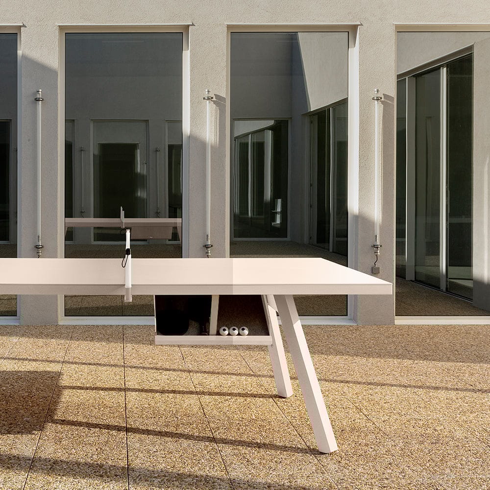 Одноцветный крытый прямоугольный стол для пинг-понга RS Barcelona YOU AND ME ARCH-00086608 - Вид №17