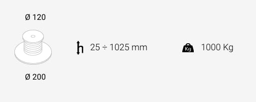 Поддержка фальшпола IMPERTEK PEDESTAL LINE ARCH-00090227 - Вид №2