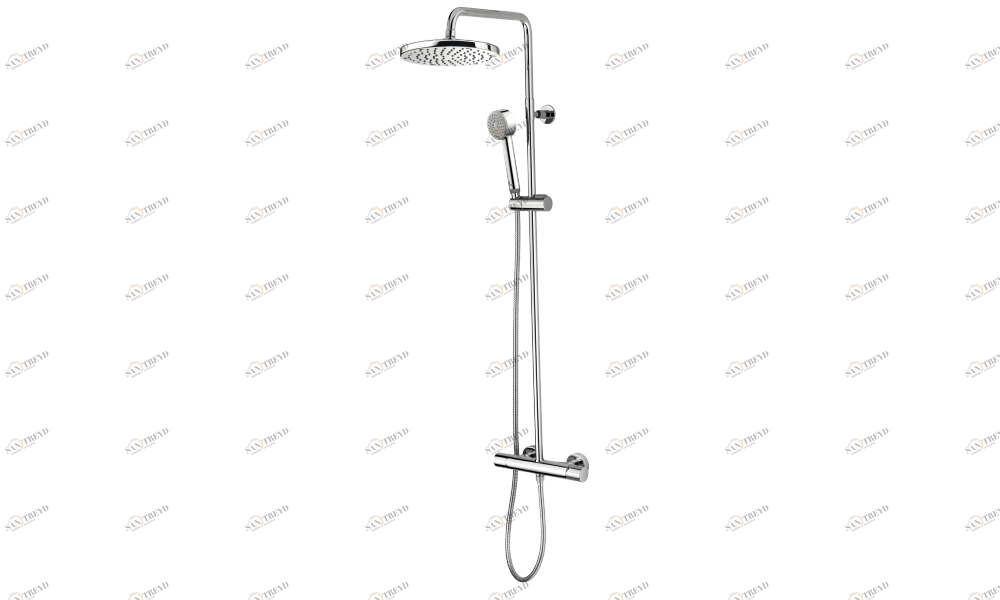 L10019 Душевая колонна OKI Ø 250 mm - Monocomando BOSSINI 