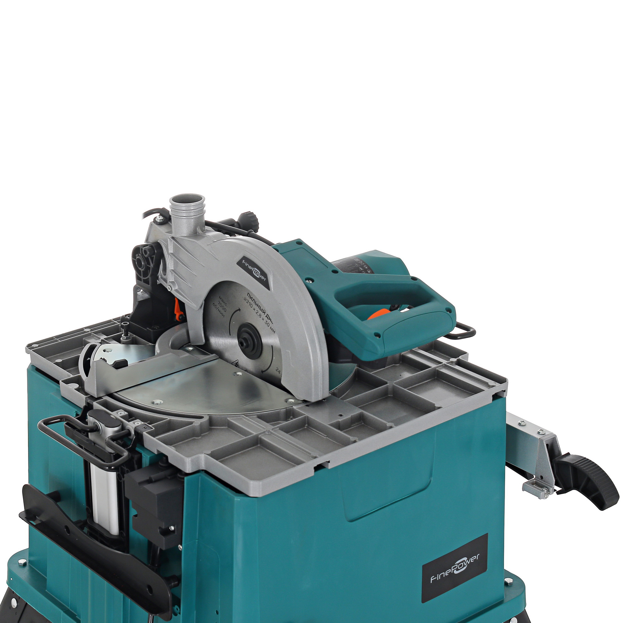 Торцовочная пила комбинированная Finepower FTFS150-210 5407941 STDN-0004218 - Вид №5