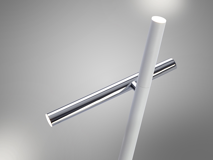 088147 Торшер 2L хром/белый Schuller Varas 