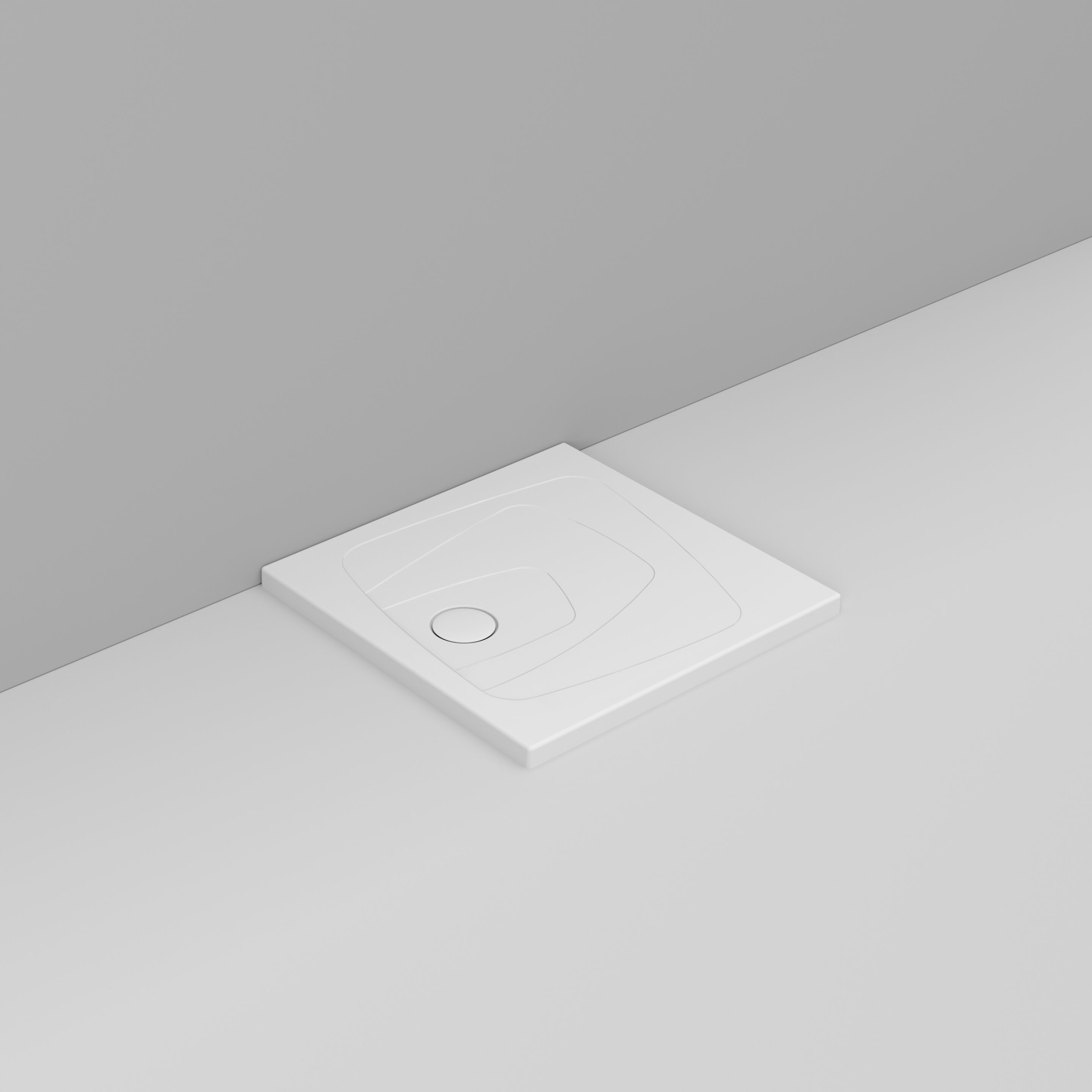 Керамический нескользящий квадратный поддон для душа Ceramica Dolomite за пределами ARCH-00056029 - Вид №22
