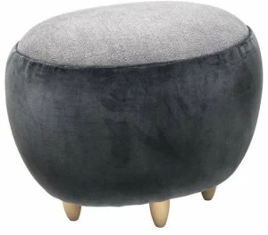 Gancedo Овальный пуф из ткани Pebbles