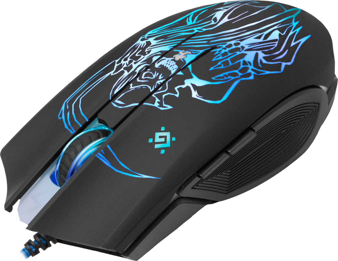 52190 проводная игровая мышь ghost gm-190l оптика,6кнопок,800-3200dpi Defender Santreyd  - Вид №3