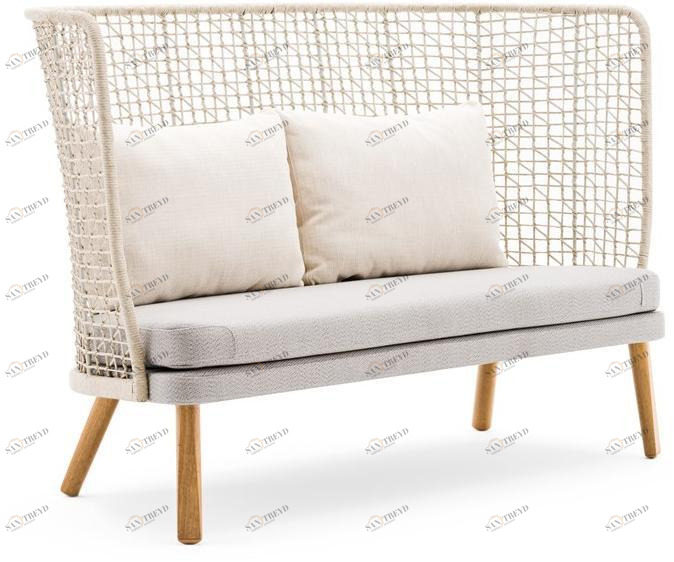 Varaschin Садовый диван 2-х местный с высокой спинкой Emma sun-id-1466951