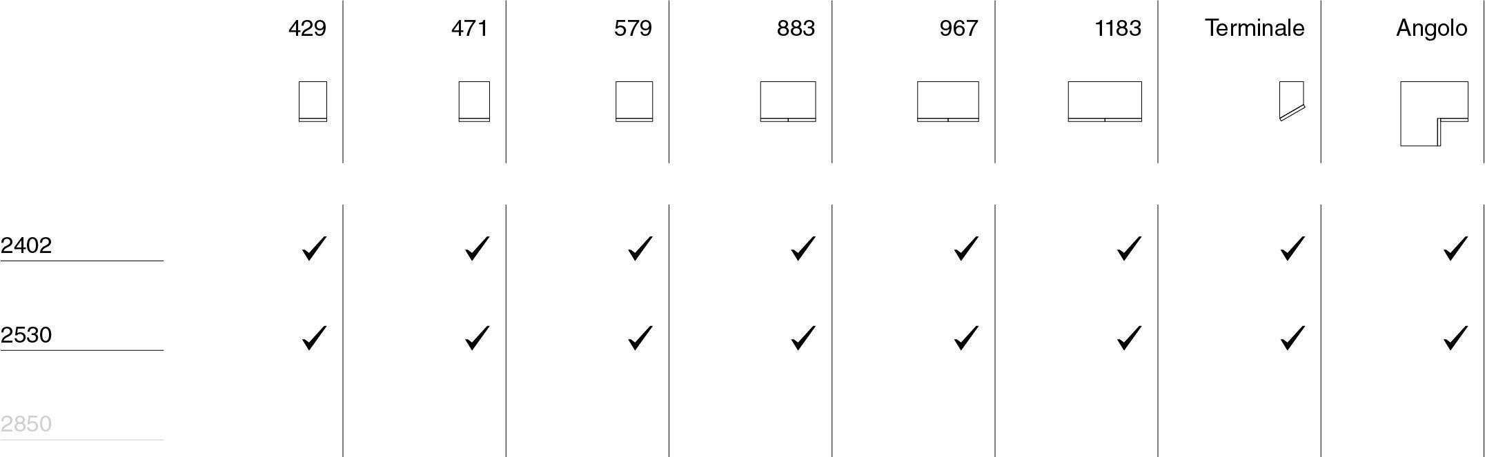 Деревянный секционный шкаф Santalucia Mobili SPIRA BATTENTE ARCH-00142341 - Вид №5