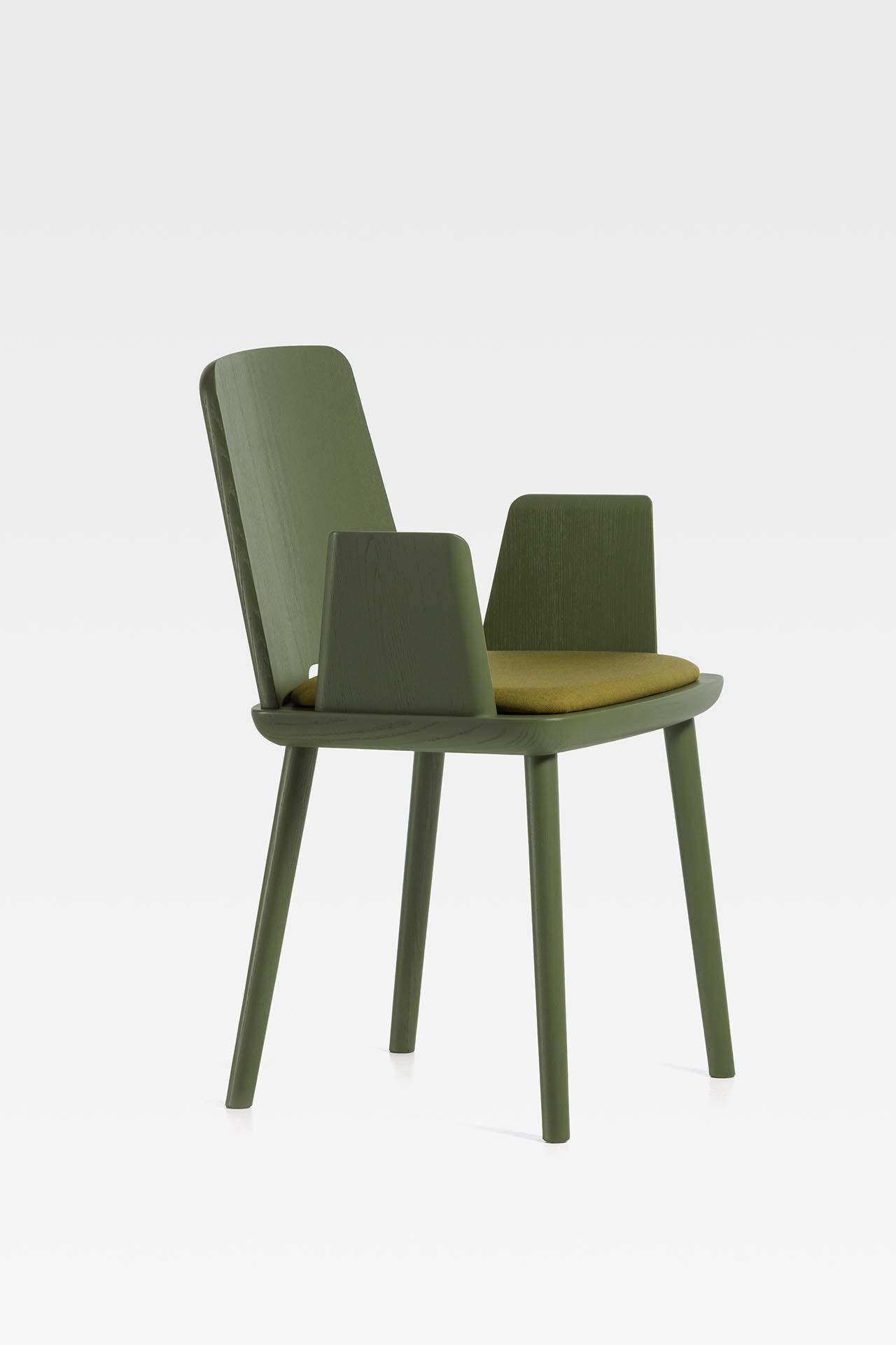 Стул из ясеня с подлокотниками SIPA планшет ARCH-00124717 - Вид №25