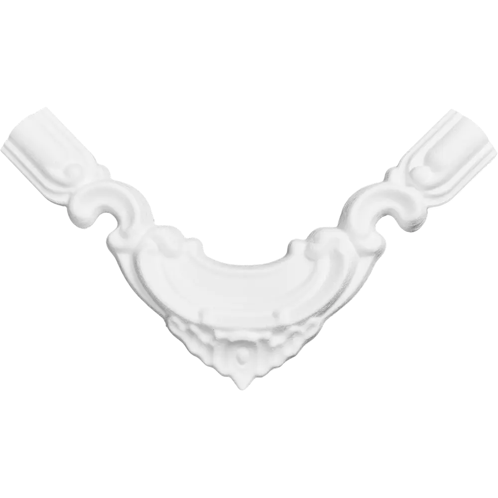 Декоративный угол для потолочного плинтуса NMC C07-C3 белый 4 шт 89342770 STLM-1567765 - Вид №1