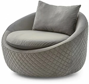 PARLA DESIGN Клубное кресло из ткани с подлокотниками  U020010, u0200099