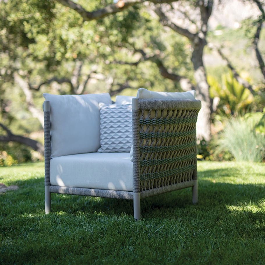 Кресло из морской веревки с подлокотниками JANUS et Cie Anatra ARCH-00073736 - Вид №8