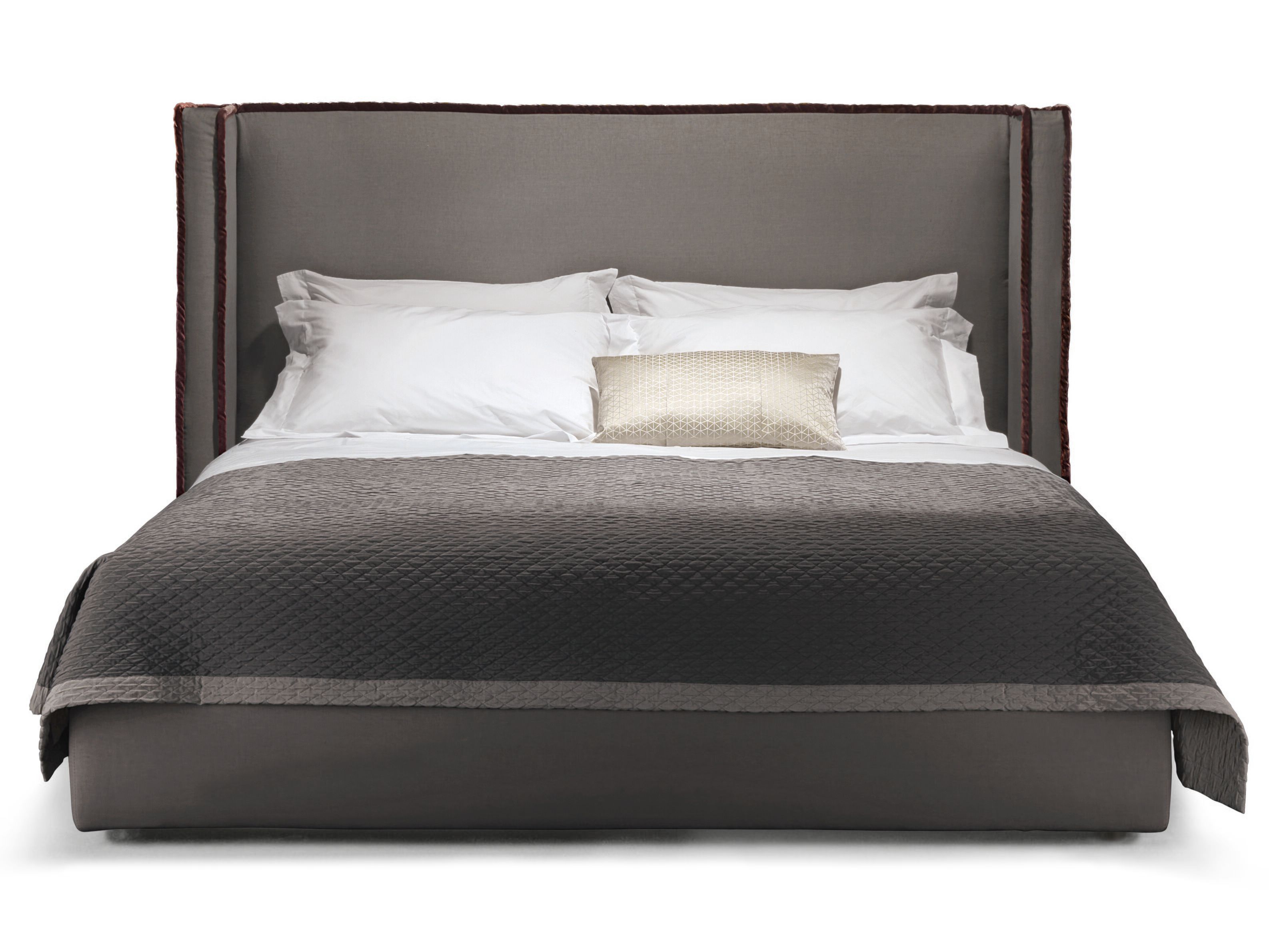 Съемная двуспальная кровать из ткани с мягким изголовьем Casamilano Pillopipe Evo ARCH-00145359