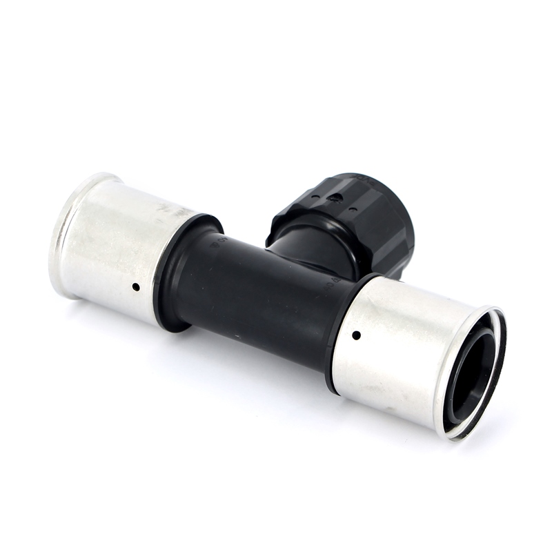 Тройник пресс-В PVDF HENCO 40х1"x40 13PK400640 - Вид №3