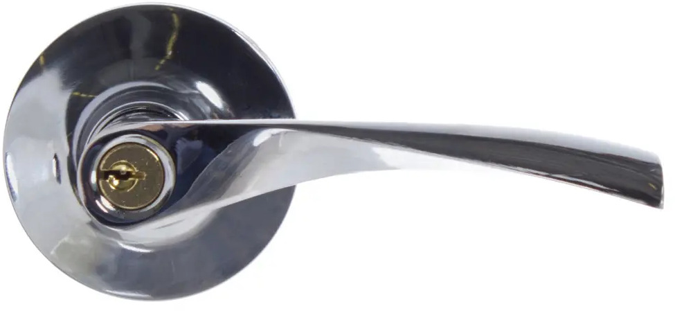 Ручка-кноб Avers с замком и фиксатором для межкомнатных дверей 18775971