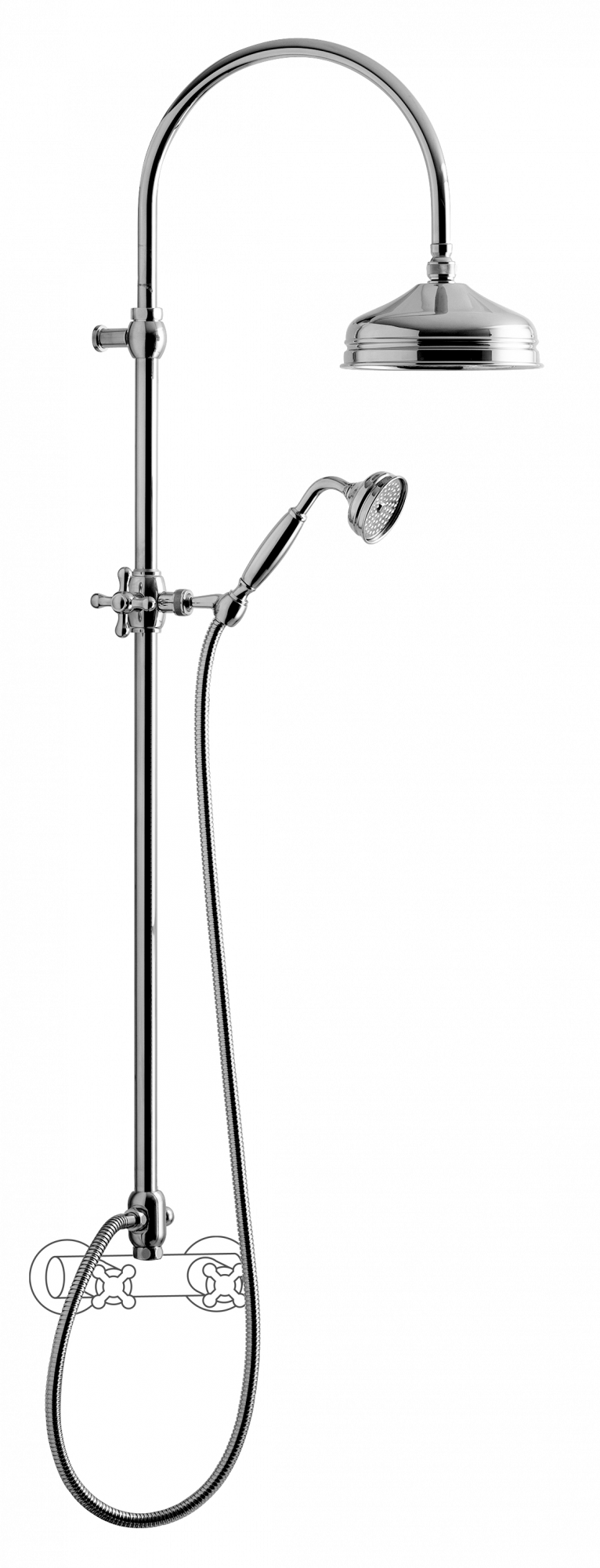 30025-VR CARIMALI Телескопическое колониальное соединение 3/4 дюйма 