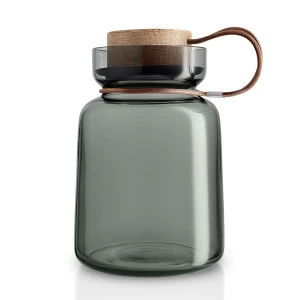 Банка с дубовой крышкой 1 л серая Silhouette EVA SOLO  00-3872313 Бежевый;серый