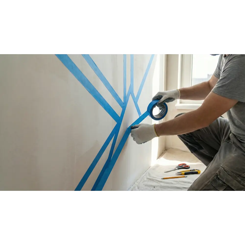 Лента малярная Maitre Deco Tools Washi 24 мм х 25 м цвет синий STLM-2187937 - Вид №4