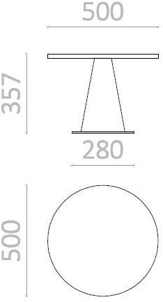 Staygreen Круглый стол в крафт-бумаге sun-id-1432819 - Вид №5