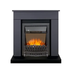 Каминокомплект Royal Flame Bergen STD SFT разборный Aspen Black 1.5 кВт цвет серый графит