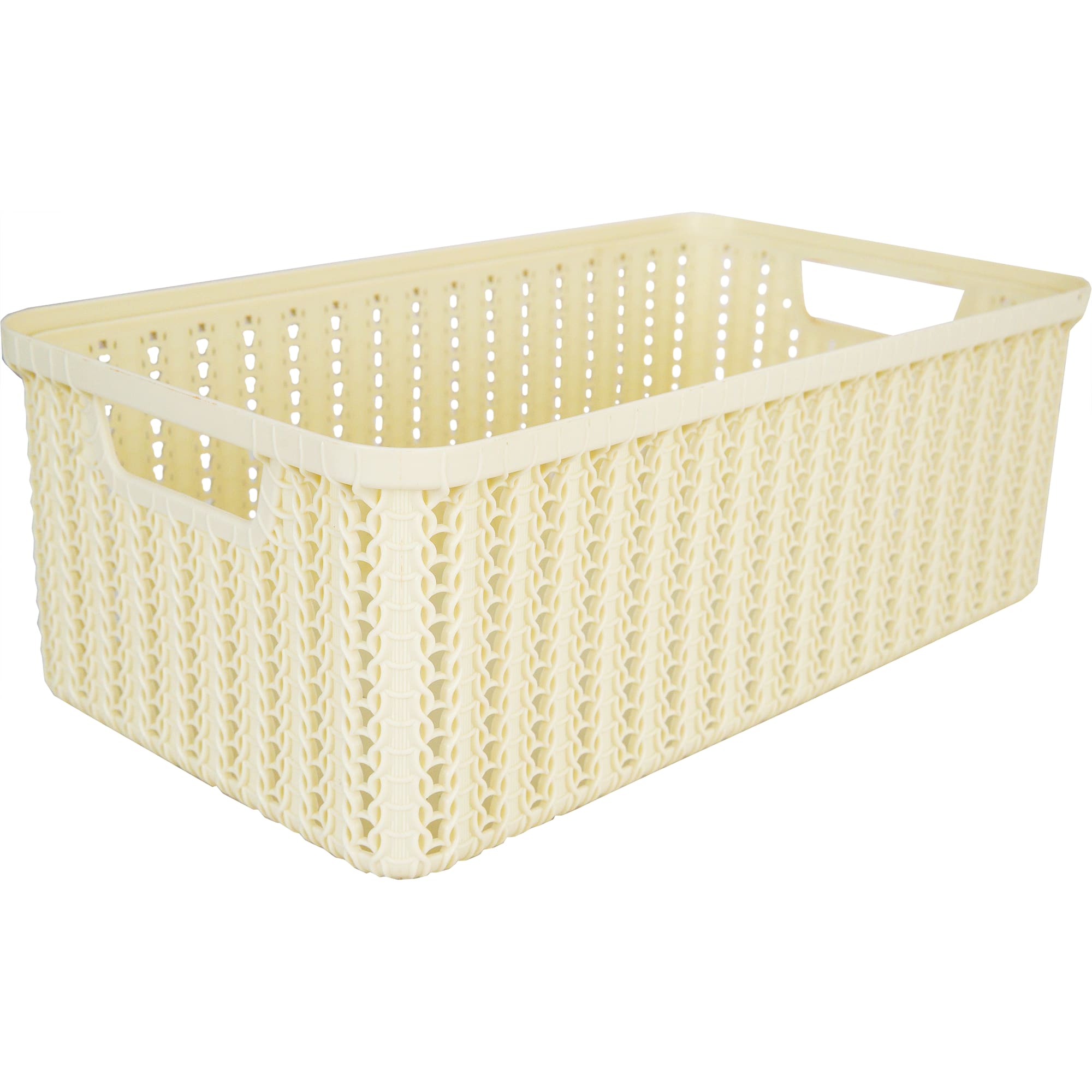 82137991 Коробка для хранения «», 6 л, цвет слоновая кость Вязание Santreyd 