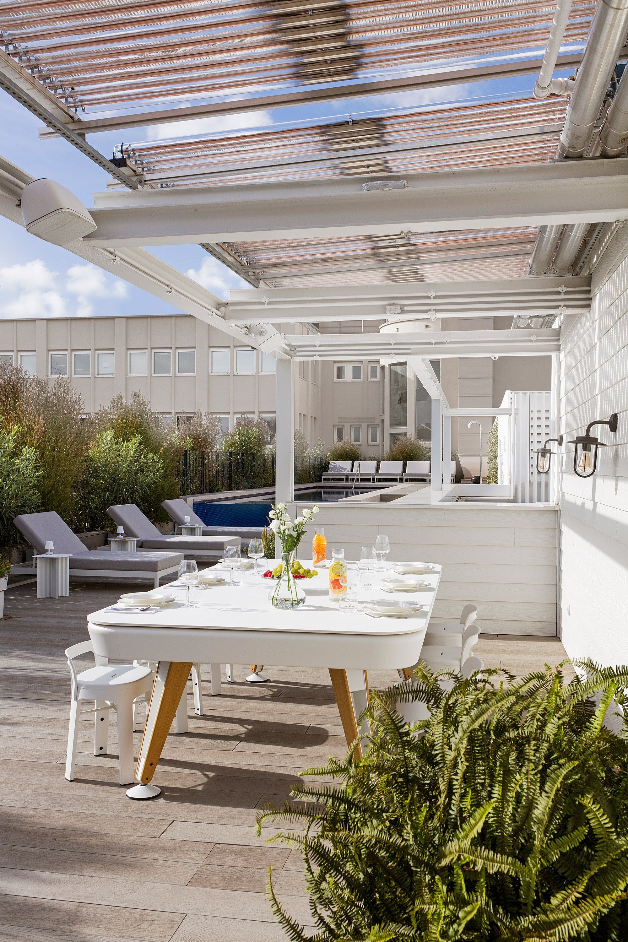 Прямоугольная столешница из Fenix-NTM® для наружного применения RS Barcelona Diagonal ARCH-00000304 - Вид №4