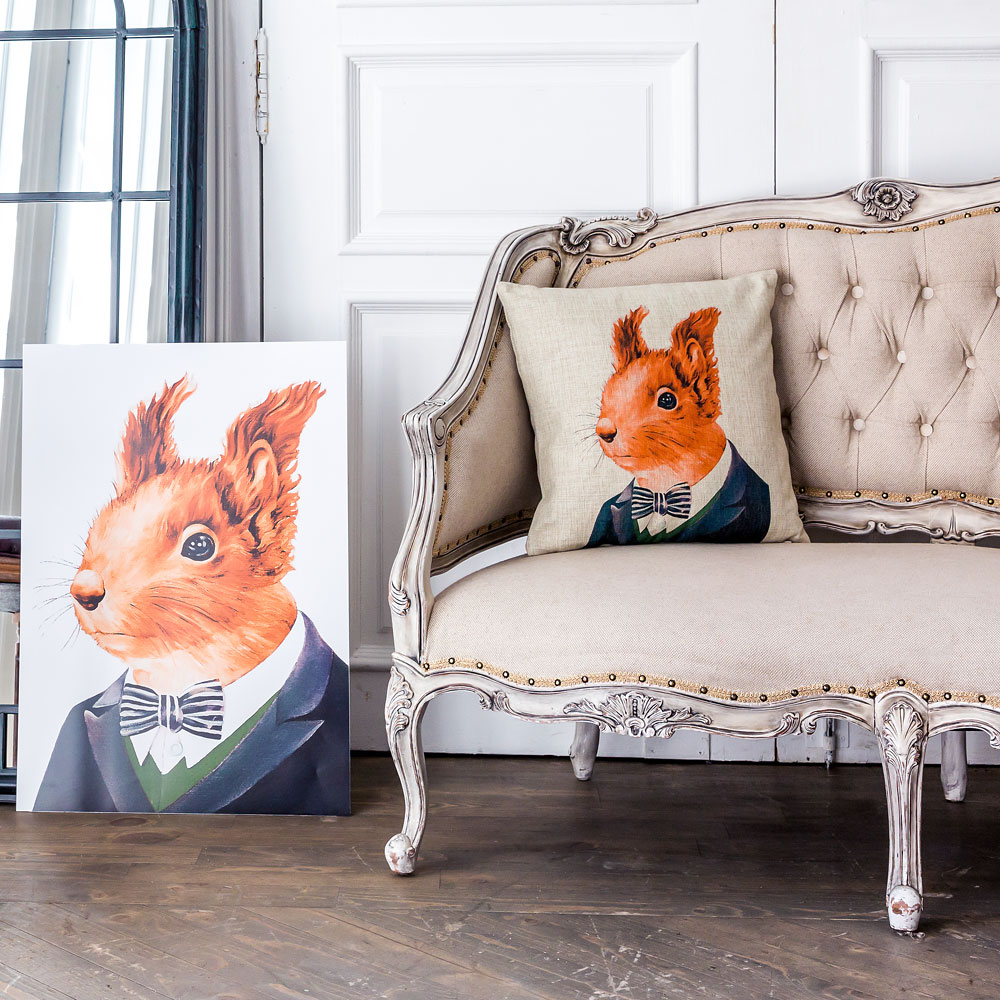 2719000 Декоративная подушка «Мистер Золотой Орех» Object Desire  - Вид №1