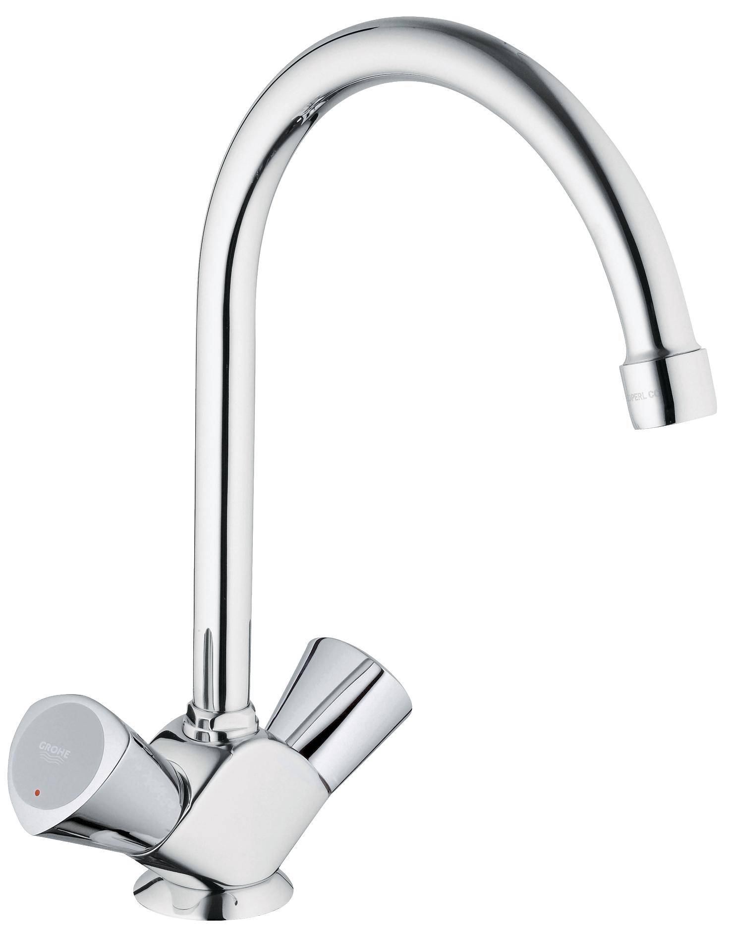 Смеситель для раковины GROHE Costa S с донным клапаном, хром (21257001)