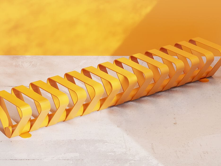 Оцинкованная стальная стойка DIMCAR TRESETTE ARCH-00097830 - Вид №1