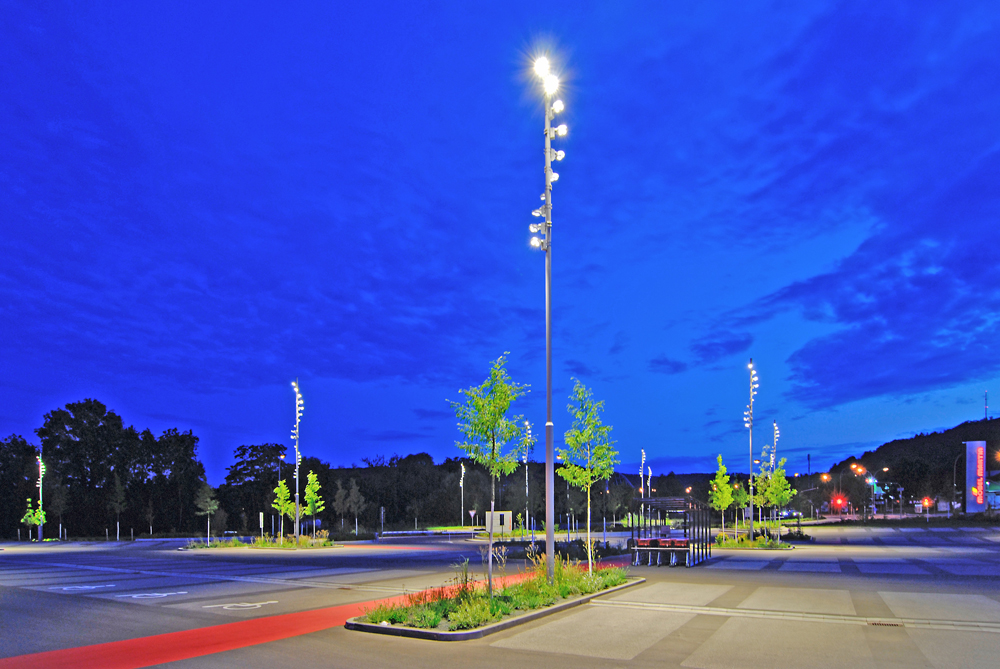 8840608 Проектор Platek SUN Large Proiettore  SUN Large Floodlight - 32 LED RGBW 70°  - Вид №8