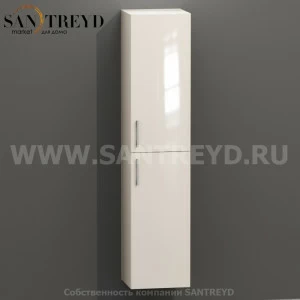 MDC016 Высокий шкаф с двумя створками 160 см бежевый Globo 4ALL Италия