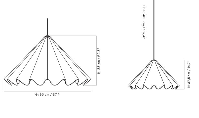 Войлок подвесной светильник Audo Copenhagen DANCING ARCH-00124814 - Вид №13