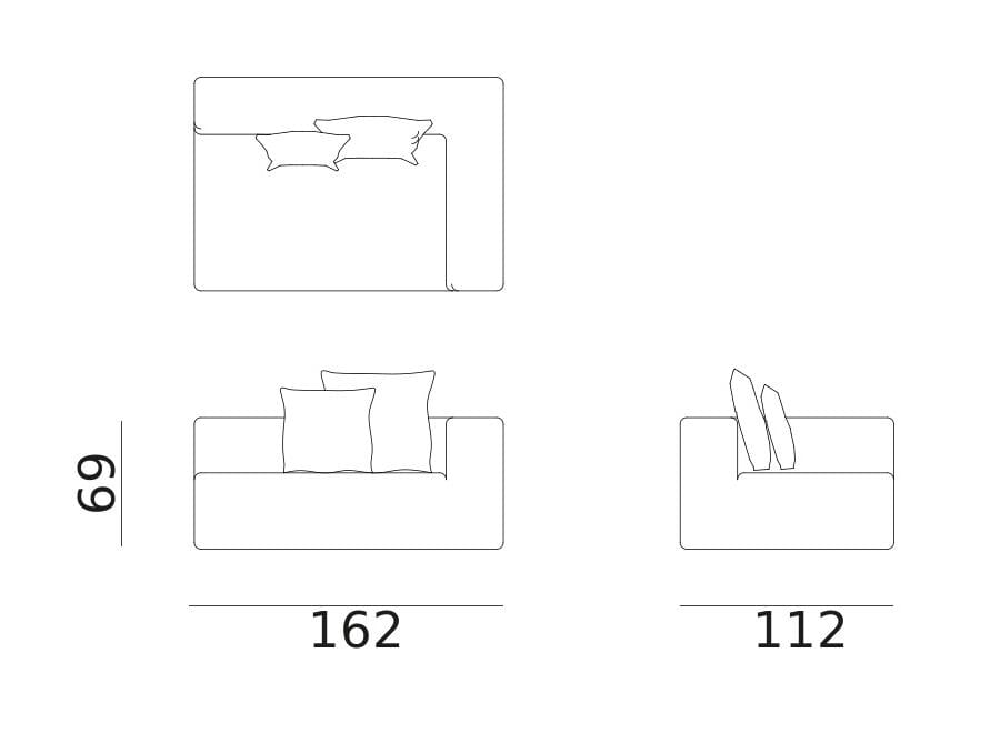 Тканевый модульный садовый диван Exteta Montecarlo ARCH-00107081 - Вид №18