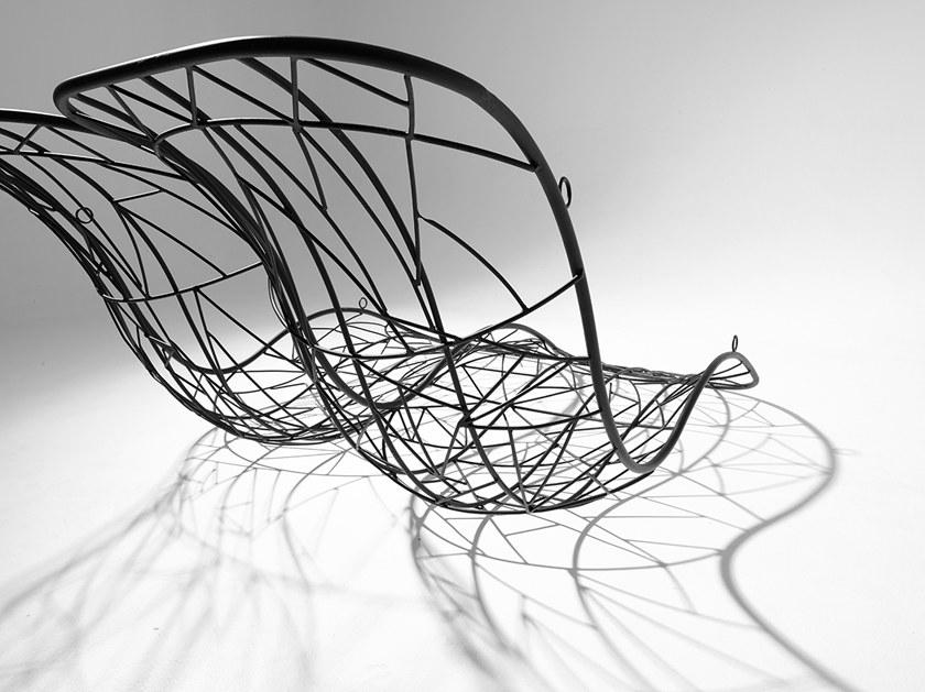 Studio Stirling 2-местное подвесное сиденье из стали с порошковым покрытием Recliner sun-id-1381838 - Вид №7