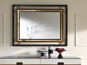 Rozzoni Зеркало настенное прямоугольное в раме Ambra