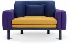 Adrenalina Кресло из ткани с подлокотниками Mercury