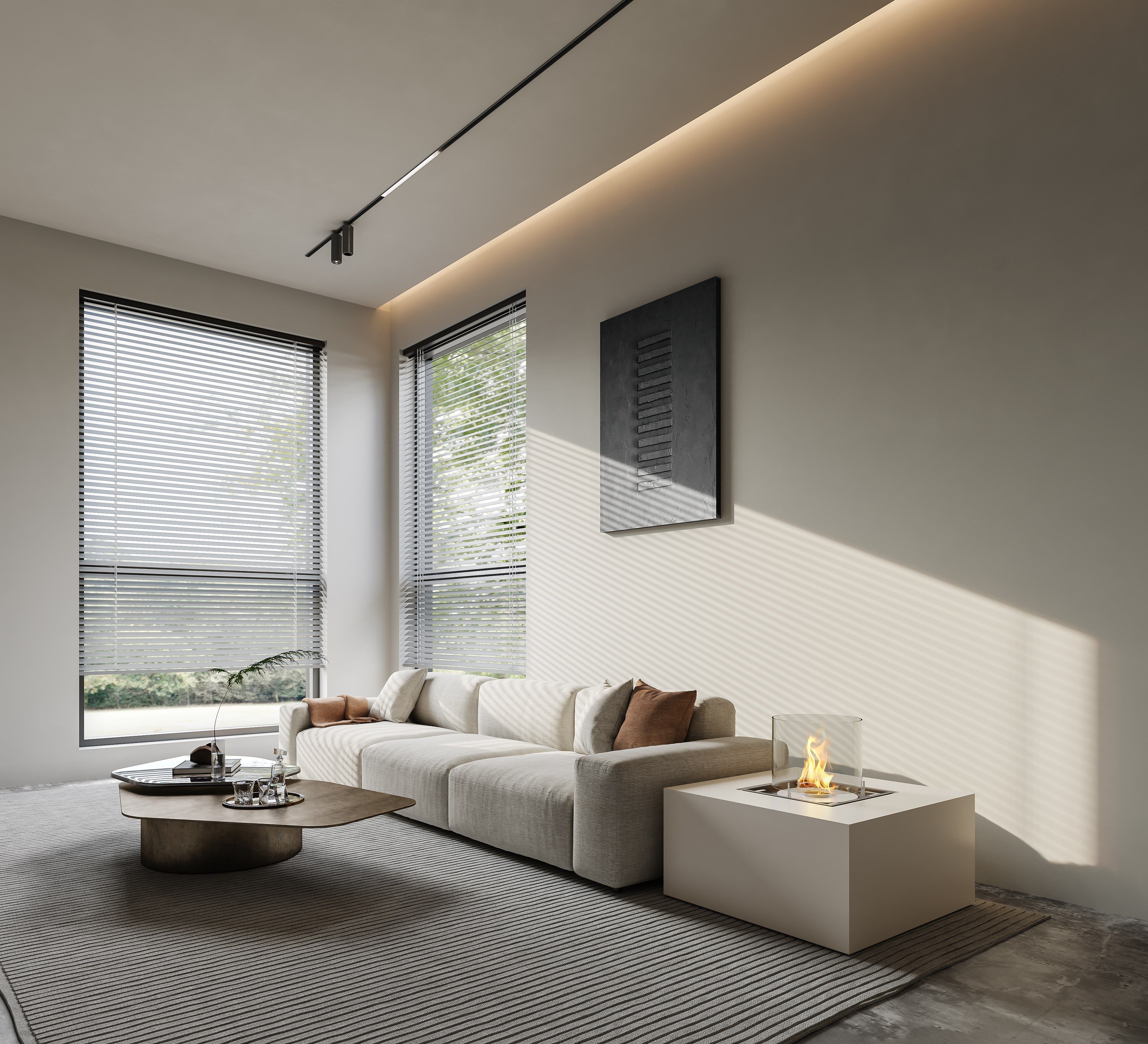 Отдельно стоящий камин на биоэтаноле или газе EcoSmart Fire Fire Tables ARCH-00033479 - Вид №2