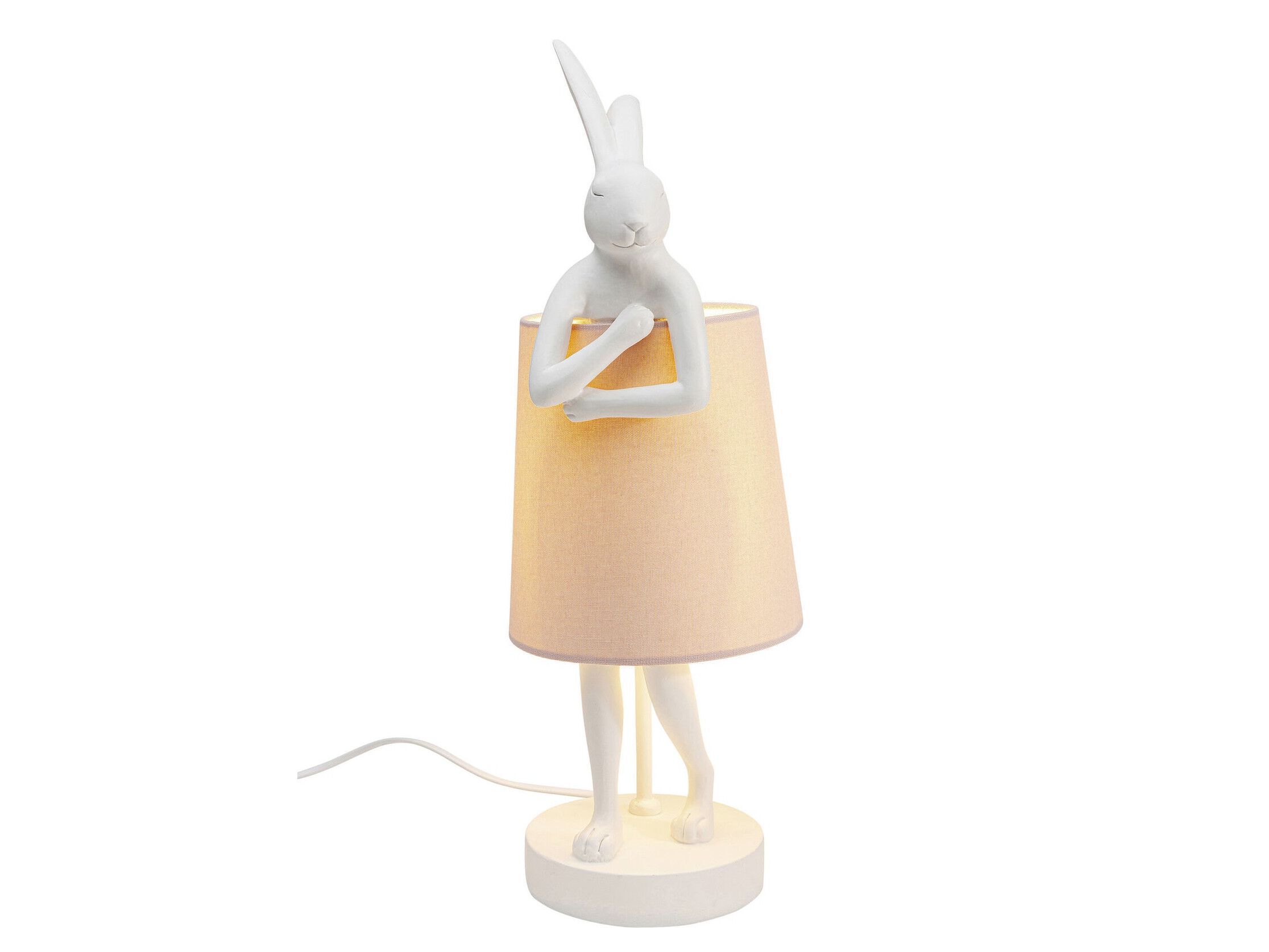 Настольная лампа из полирезина KARE Design Animal Rabbit ARCH-00111614 - Вид №13