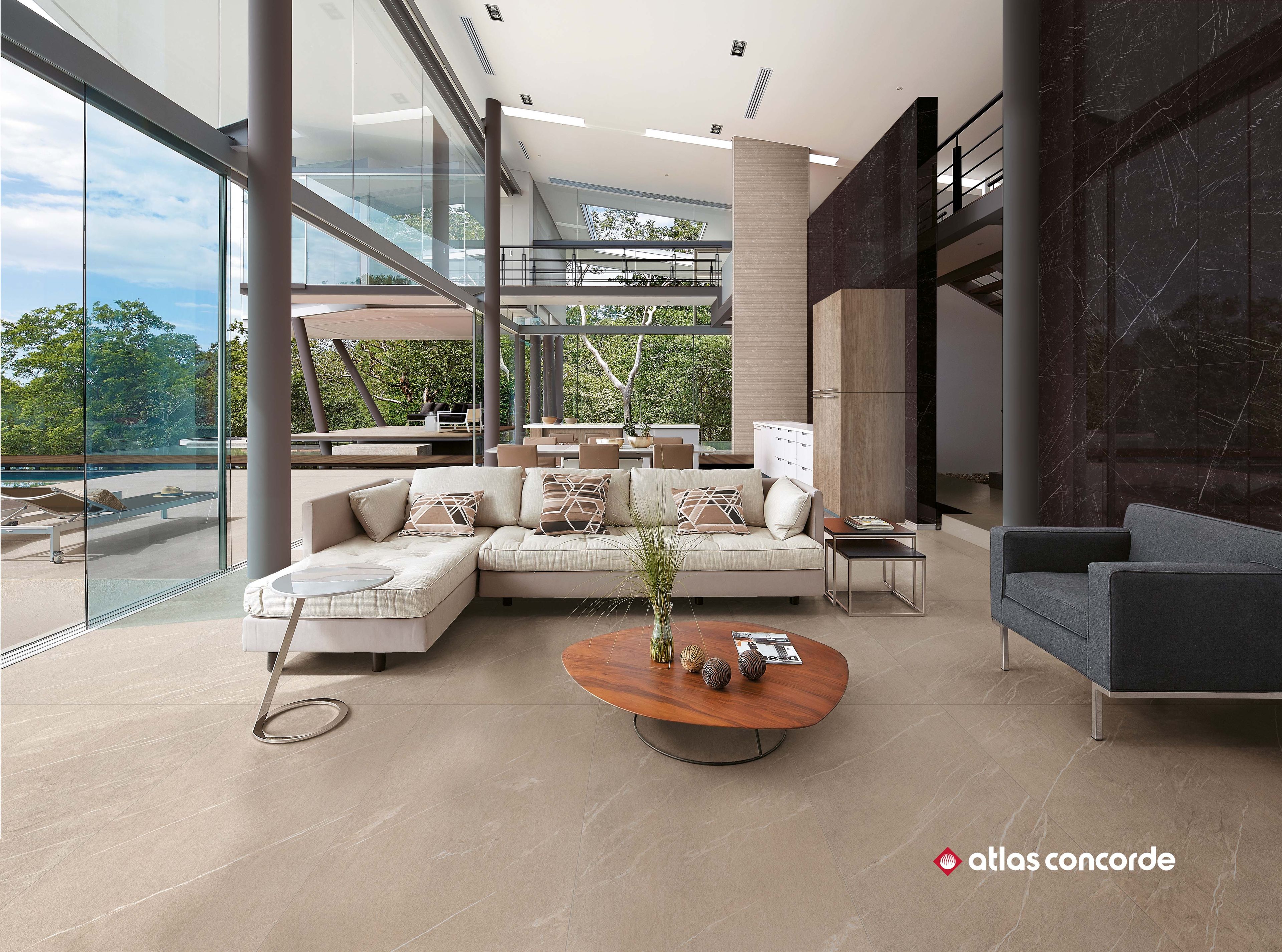 Напольная плитка из керамогранита с эффектом камня Atlas Concorde Marvel Stone ARCH-00038108 - Вид №5