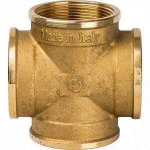 Крестовина ВР 2" латунь STOUT