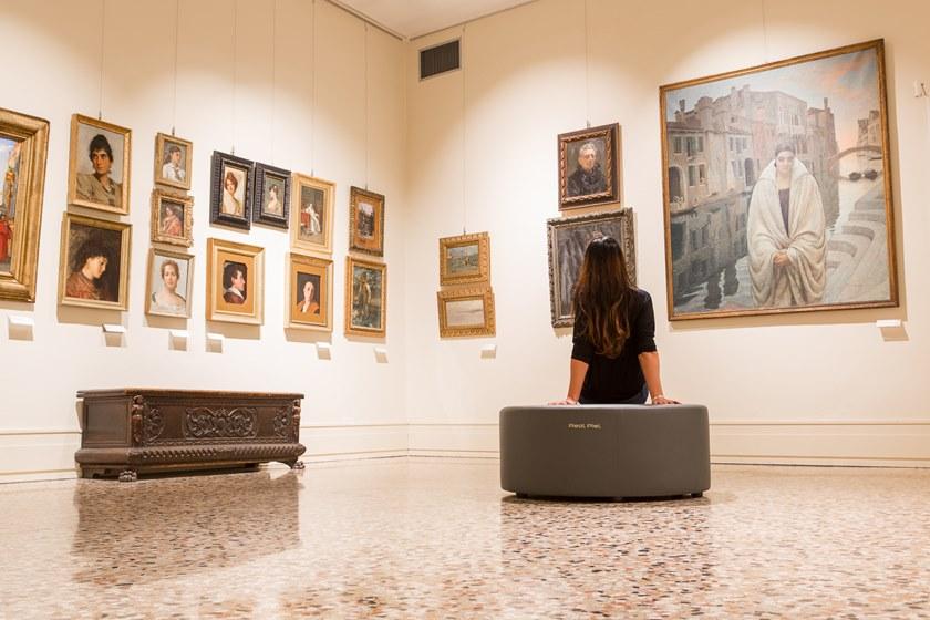 Real Piel Пуф из круглой ткани с обивкой sun-id-1447863 - Вид №6