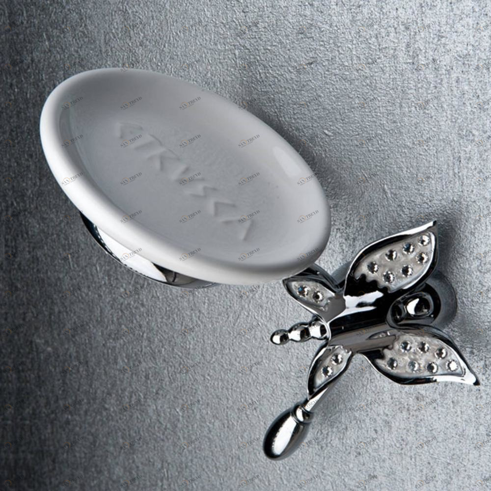 Etruska Мыльница настенная ICARO Хром Etrusca 480255MADCER