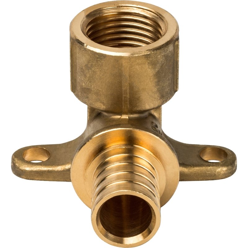 Угольник с креплением 20x1/2" аксиальный для труб из сшитого полиэтилена STOUT SFA0009002012 - Вид №4