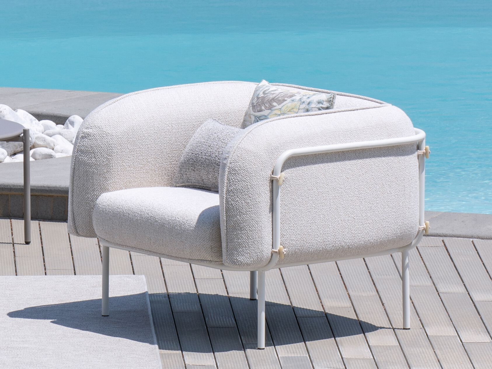 Тканевое садовое кресло с подлокотниками Vermobil Alamari ARCH-00135397 - Вид №4