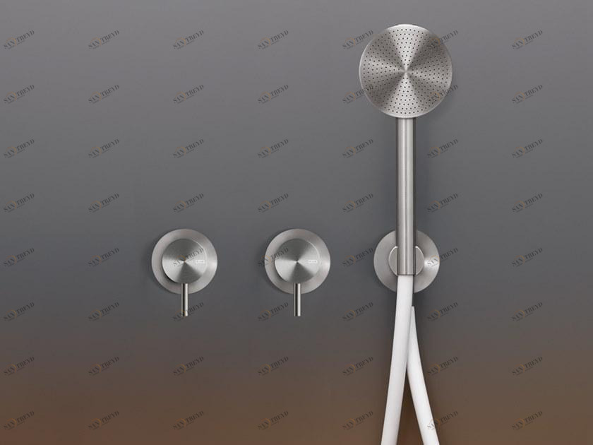 Ceadesign Настенный комплект из 2 смесителей для ванны / душа с ручным душем Milo360 Mil 43h