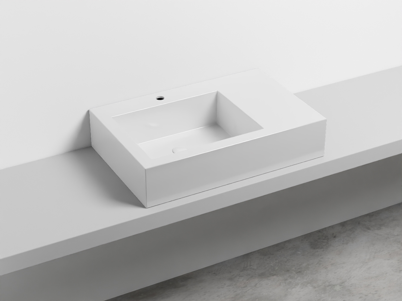 NALAMSX-BL Керамическая раковина с 1-им отверстием, чаша слево cielo I Narcisi Ceramica Cielo